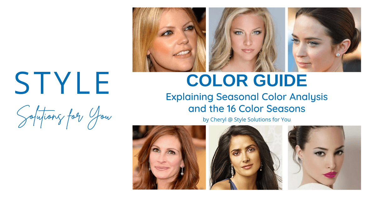 STYLE Solutions for You | Seasonal Color Analysis Guide